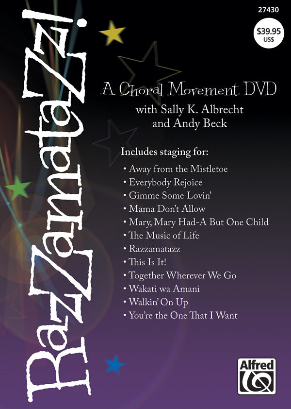 Razzamatazz! A Choral Movement DVD Cover Image