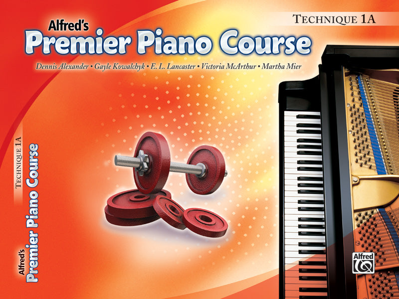 Premier Piano Course, Technique 1A Cover Image