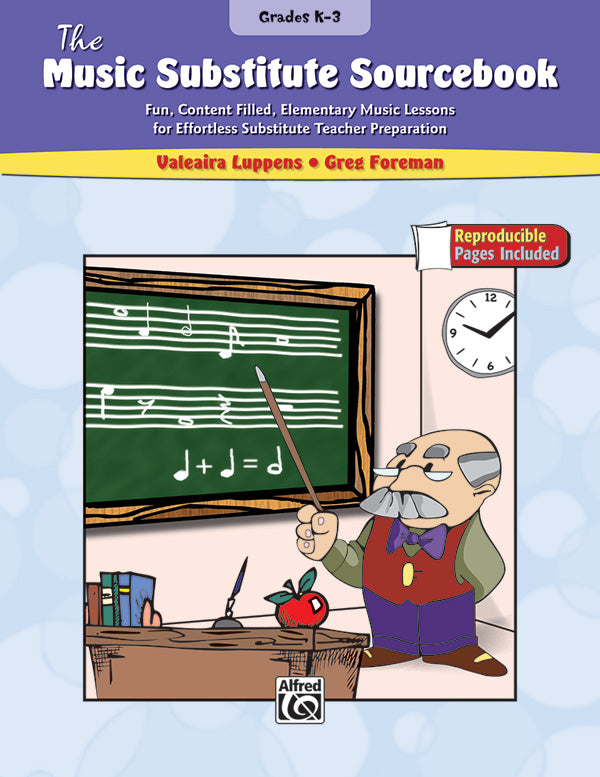 The Music Substitute Sourcebook, Grades K--3 Cover Image