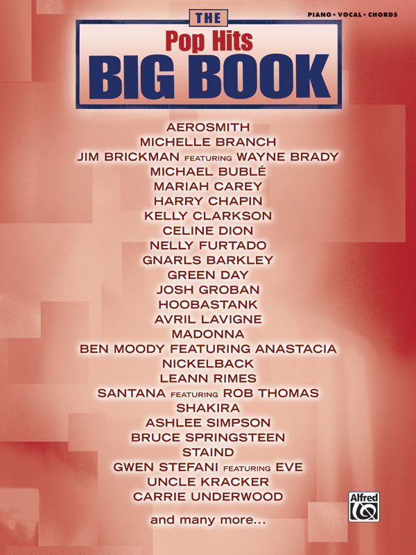 The Pop Hits Big Book Cover Image