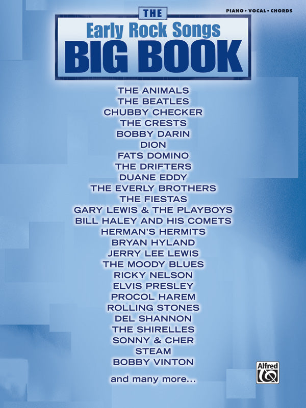 The Early Rock Songs Big Book Cover Image