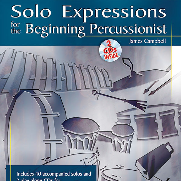 Solo Expressions for the Beginning Percussionist Cover Image
