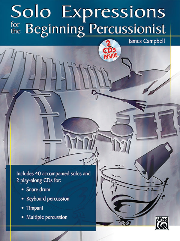 Solo Expressions for the Beginning Percussionist Cover Image