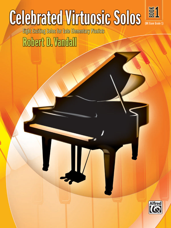 Celebrated Virtuosic Solos, Book 1 Cover Image