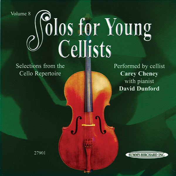 Solos for Young Cellists CD, Volume 8 Cover Image