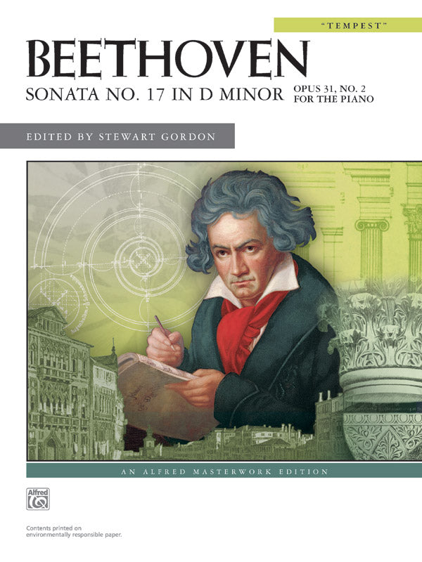 Beethoven: Sonata No. 17 in D Minor, Opus 31, No. 2 Cover Image