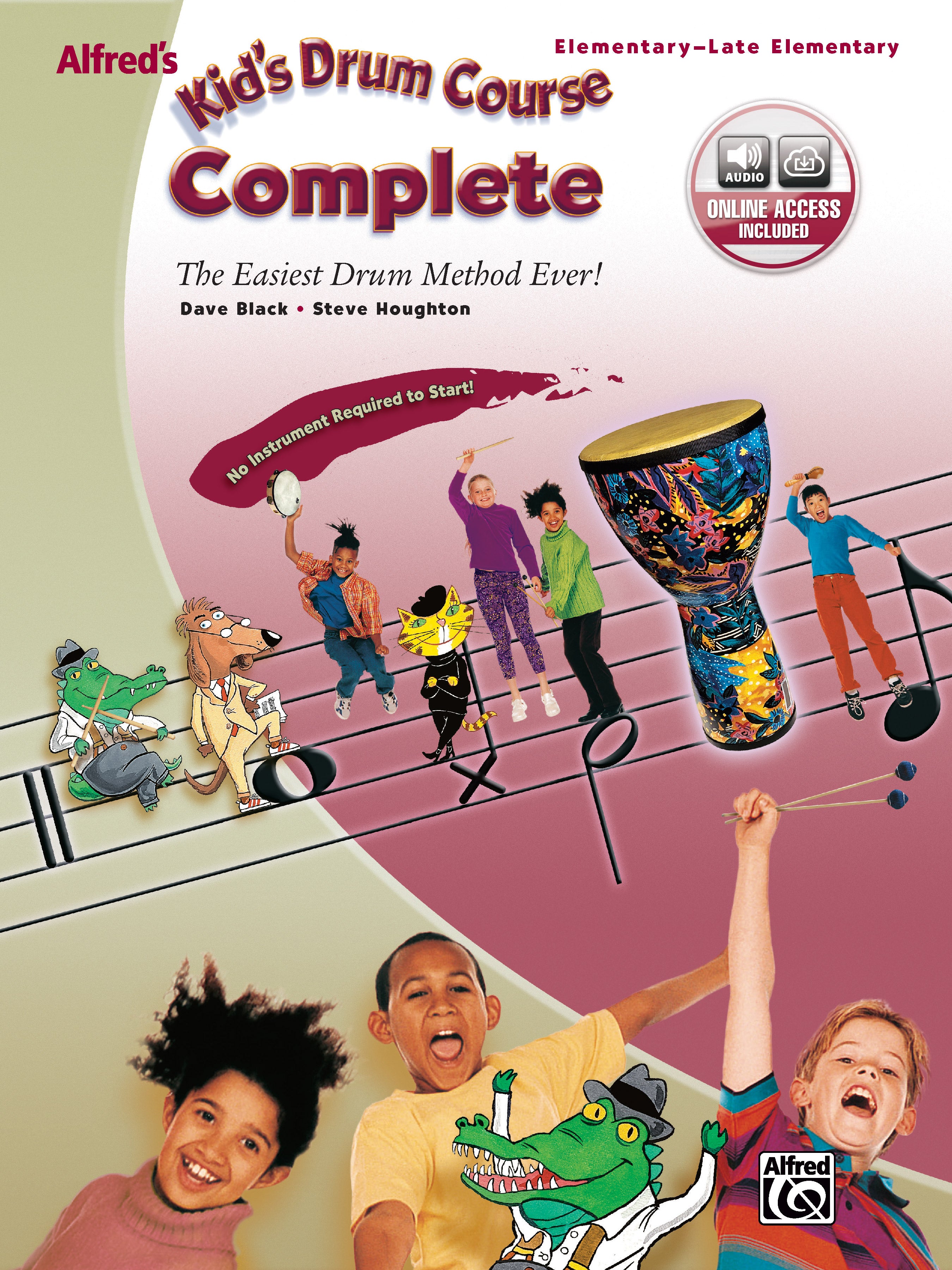 Alfred's Kid's Drum Course, Complete Cover Image