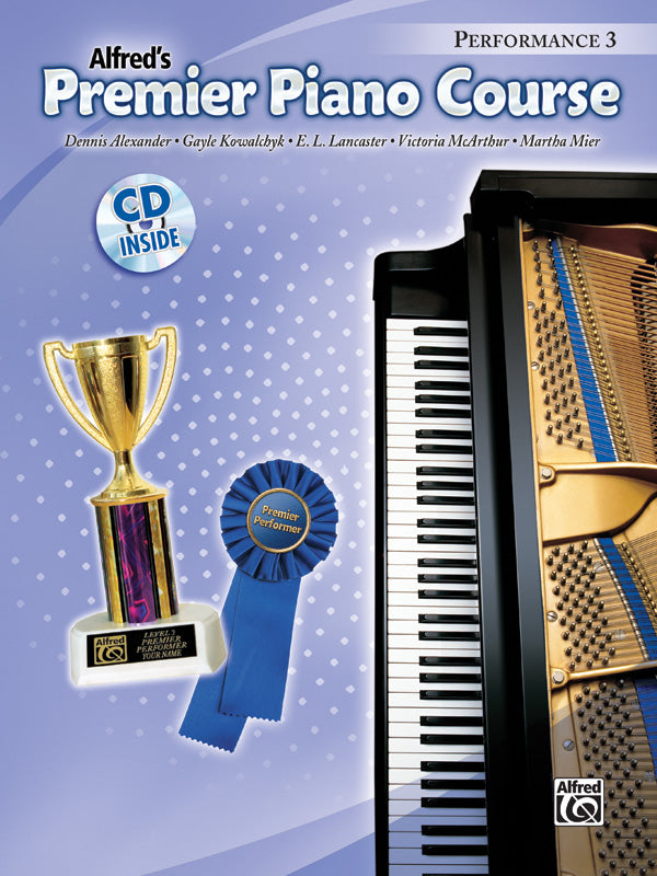 Premier Piano Course, Performance 3 Cover Image