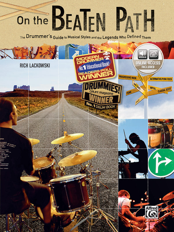 On the Beaten Path: The Drummer's Guide to Musical Styles and the Legends Who Defined Them Sheet Music Preview