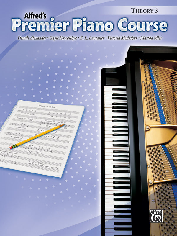 Premier Piano Course, Theory 3 Cover Image