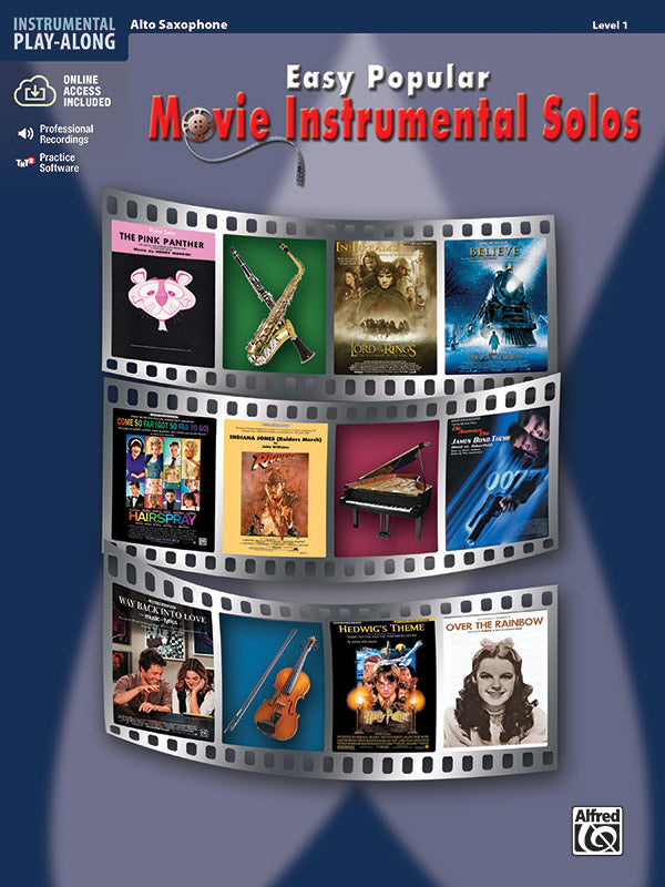 Easy Popular Movie Instrumental Solos Cover Image