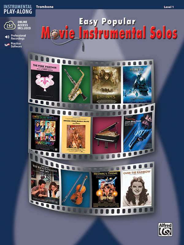 Easy Popular Movie Instrumental Solos Cover Image