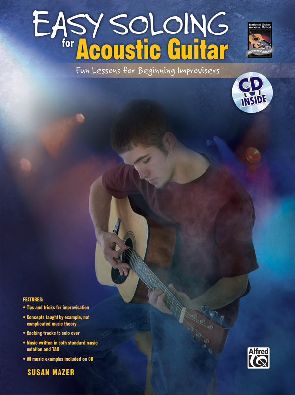 Easy Soloing for Acoustic Guitar Cover Image