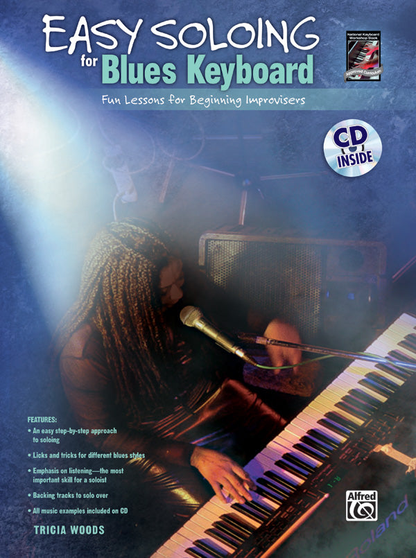 Easy Soloing for Blues Keyboard Cover Image