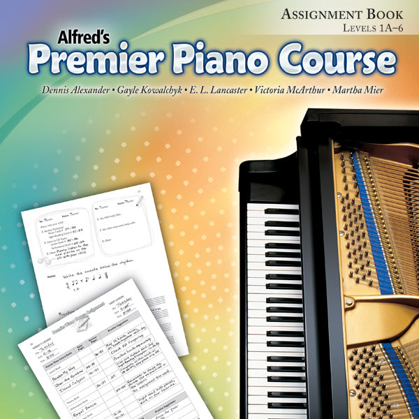 Premier Piano Course, Assignment Book Cover Image