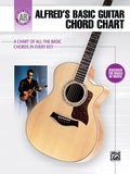 Alfred's Basic Guitar Chord Chart Cover Image