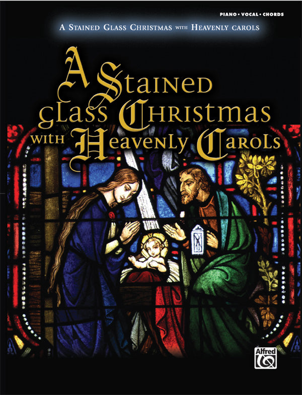 A Stained Glass Christmas with Heavenly Carols Cover Image