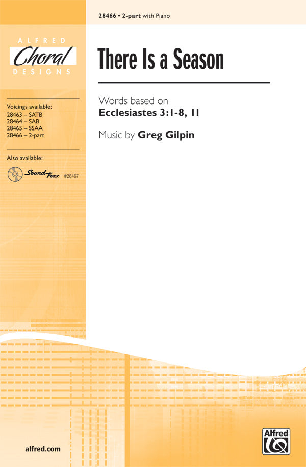 There Is a Season Sheet Music Preview