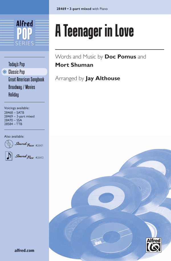A Teenager in Love Cover Image