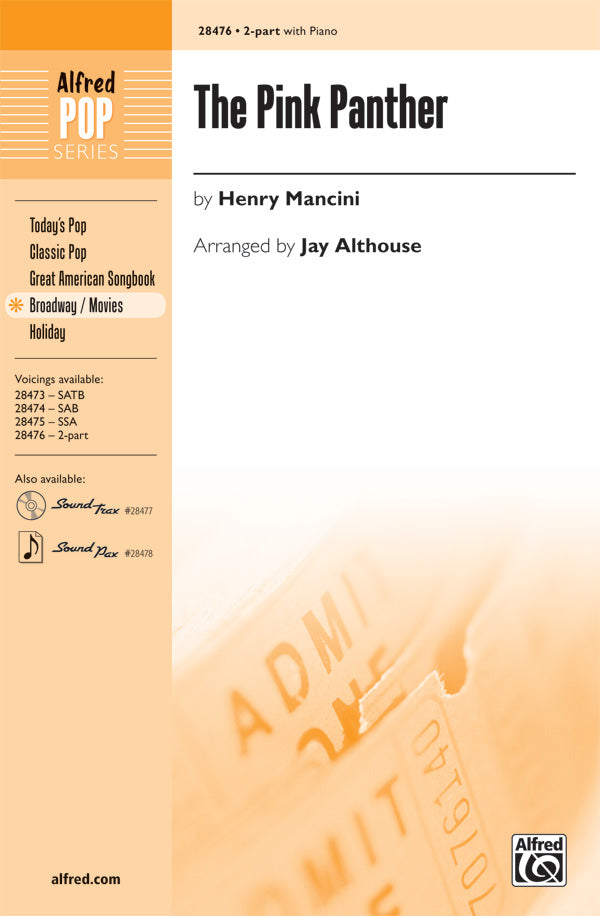 The Pink Panther Sheet Music Preview