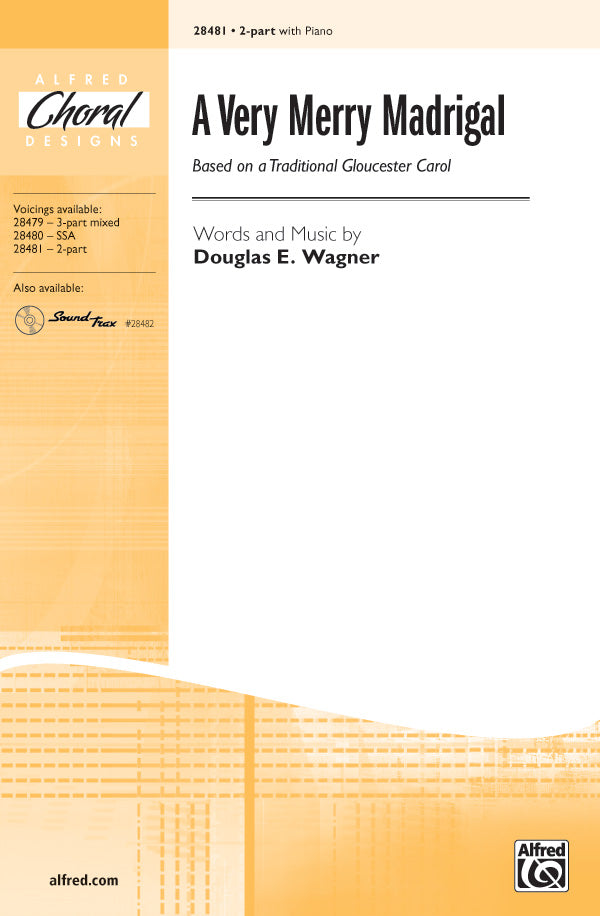 A Very Merry Madrigal Sheet Music Preview