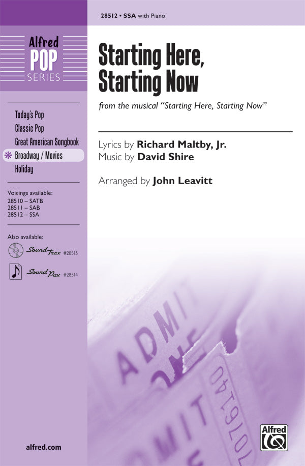 Starting Here, Starting Now Cover Image