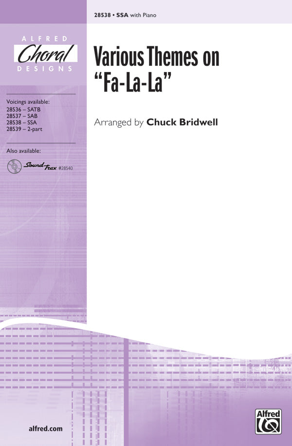 Various Themes on "Fa-La-La" Sheet Music Preview