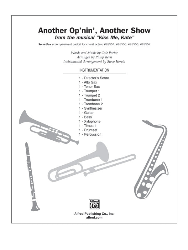 Another Op'nin', Another Show: 1st Percussion Sheet Music Preview