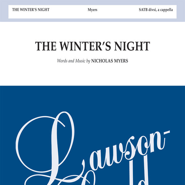 The Winter's Night Sheet Music Preview