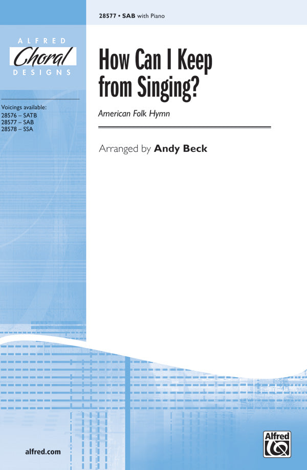 How Can I Keep from Singing? Sheet Music Preview