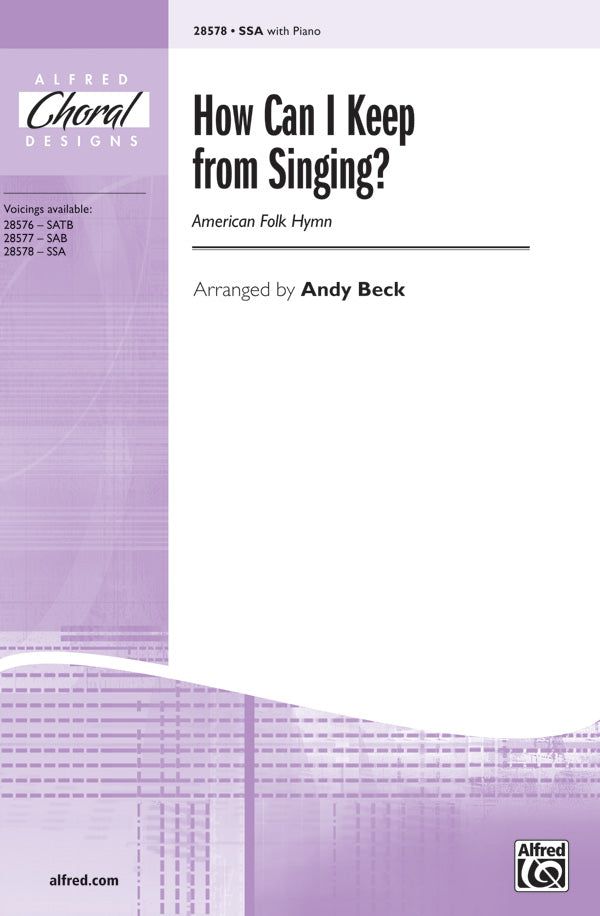 How Can I Keep from Singing? Sheet Music Preview