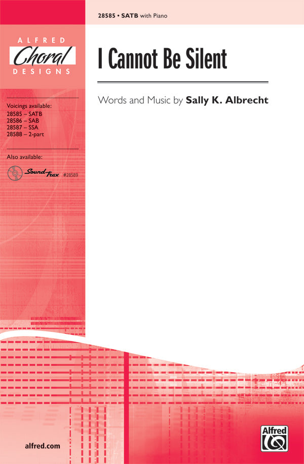 I Cannot Be Silent Cover Image