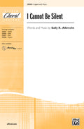 I Cannot Be Silent Cover Image