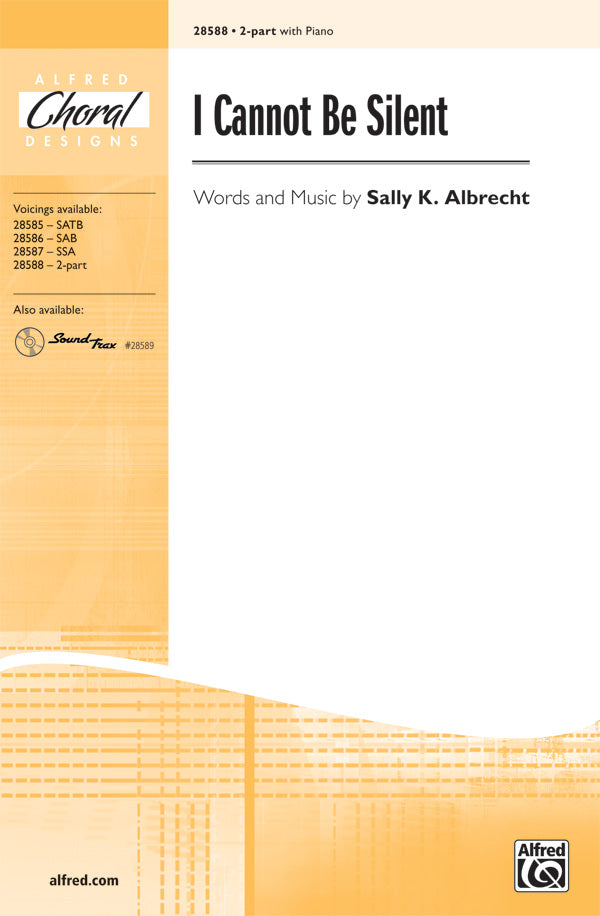 I Cannot Be Silent Cover Image