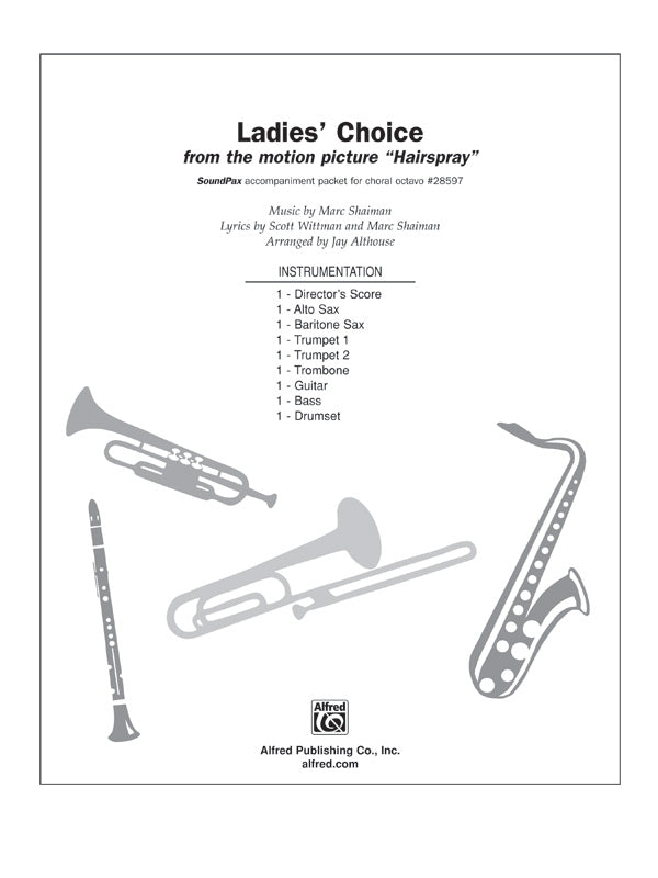 Ladies' Choice (from the movie Hairspray): Score Sheet Music Preview