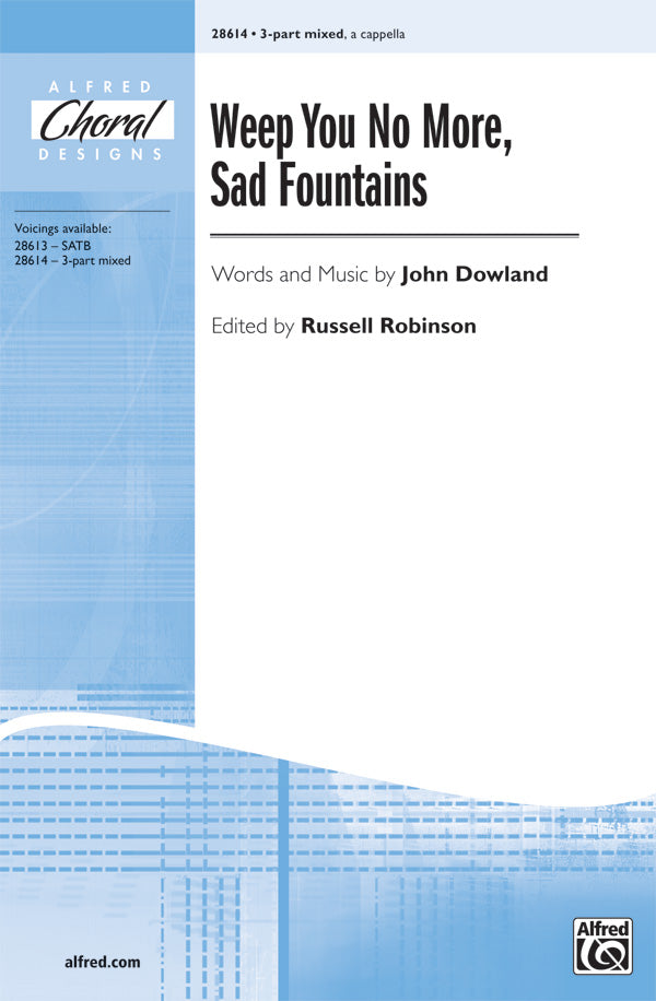Weep You No More, Sad Fountains Cover Image