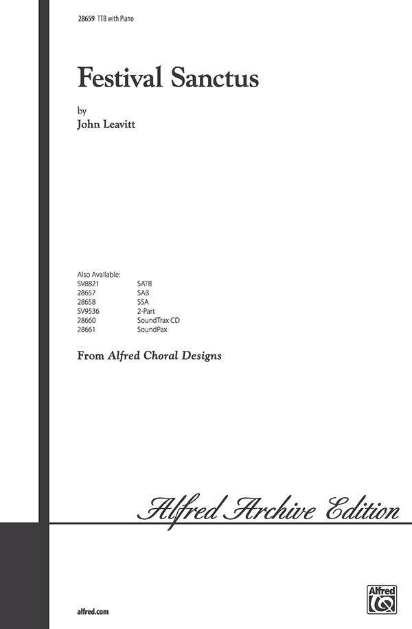 Festival Sanctus Sheet Music Preview