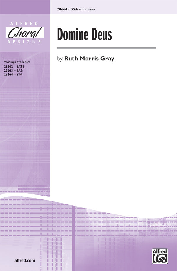 Domine Deus Sheet Music Preview