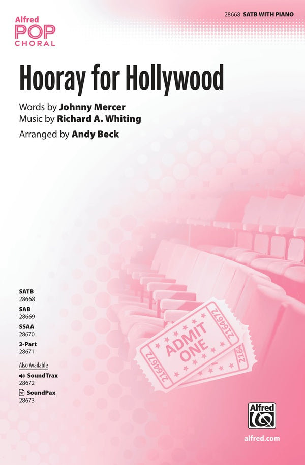 Hooray for Hollywood Sheet Music Preview
