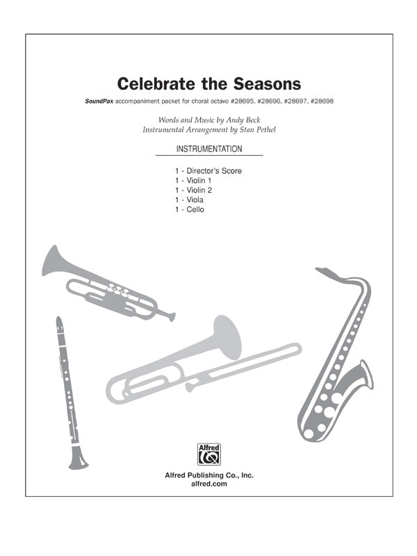 Celebrate the Seasons: Score Sheet Music Preview