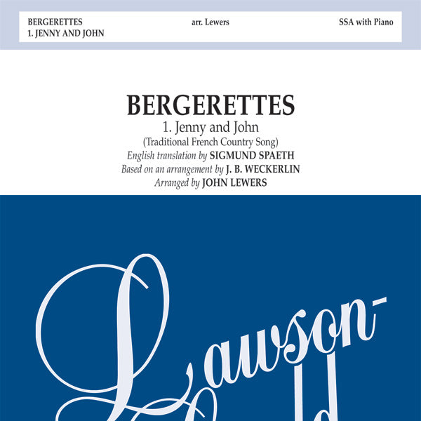 Bergerettes 1: Jenny and John Sheet Music Preview