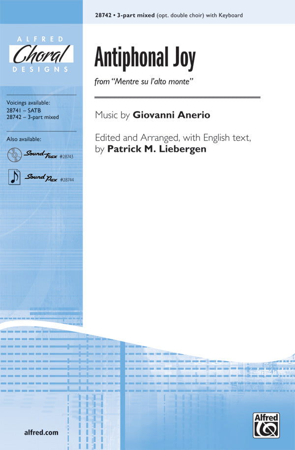Antiphonal Joy (from <i>Mentre su l'alto monte</i>) Sheet Music Preview