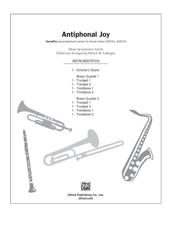 Antiphonal Joy (from Mentre su l'alto monte) Sheet Music Preview