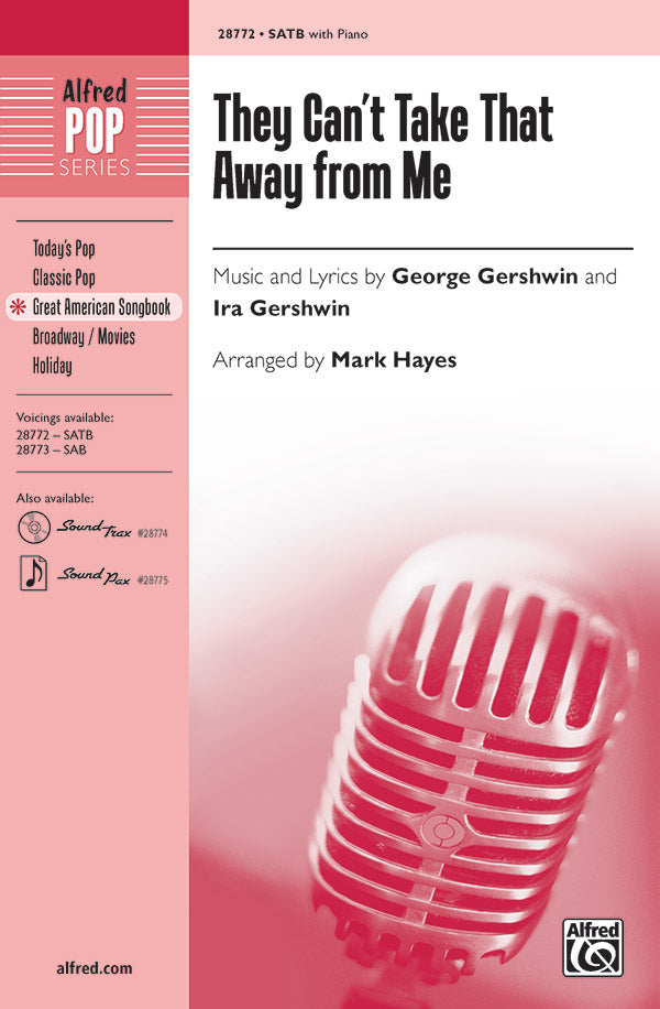 They Can't Take That Away from Me Sheet Music Preview