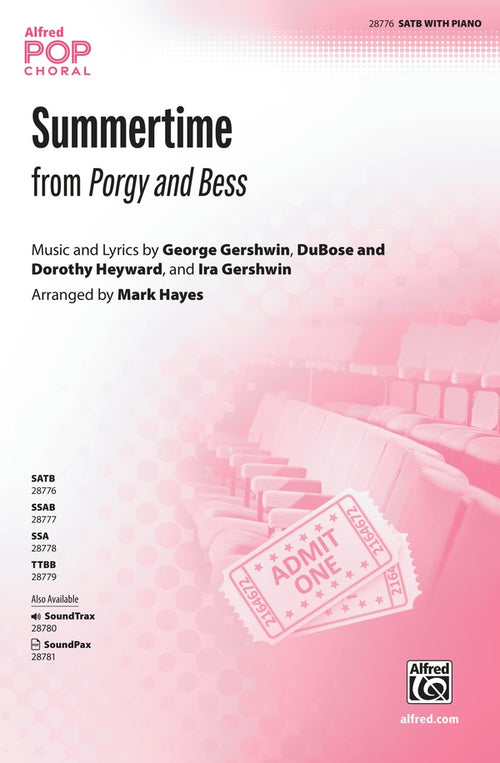 Summertime (from the musical <i>Porgy and Bess</i>) Sheet Music Preview