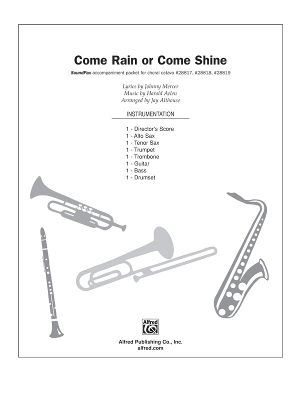 Come Rain or Come Shine Sheet Music Preview