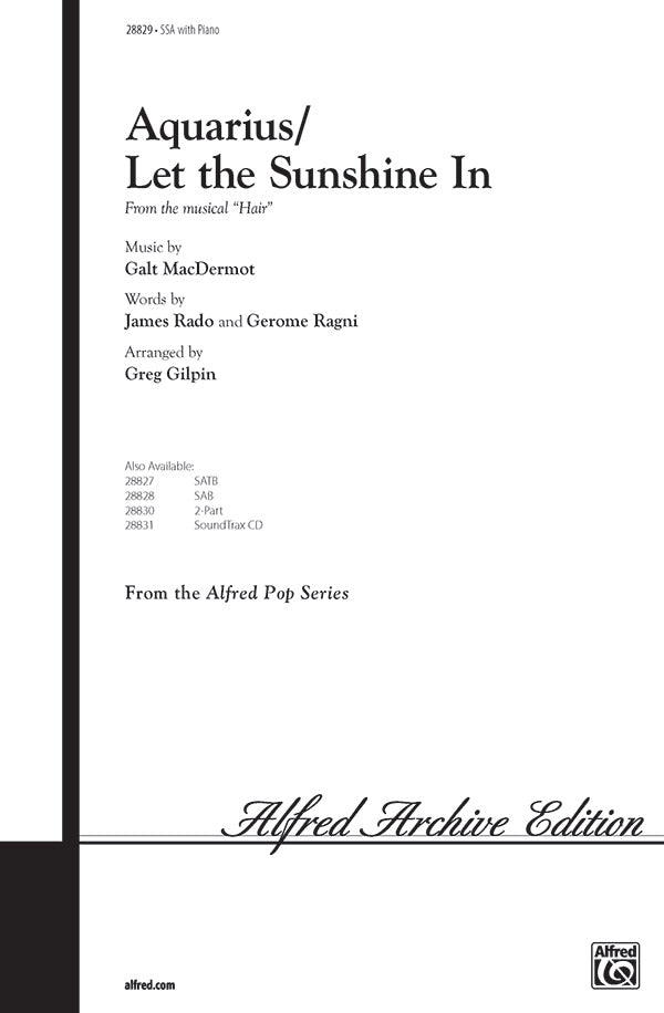 Aquarius / Let the Sunshine In Cover Image