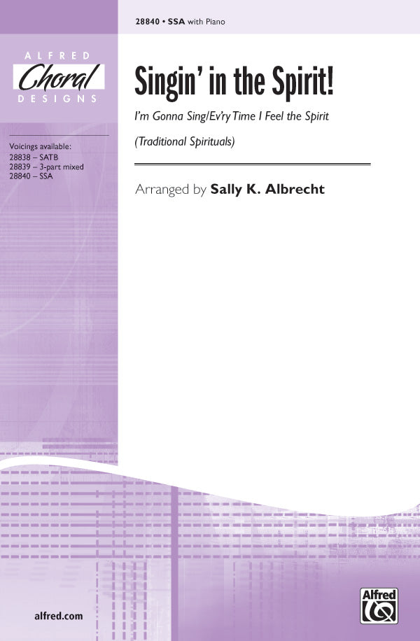 Singin' in the Spirit Sheet Music Preview