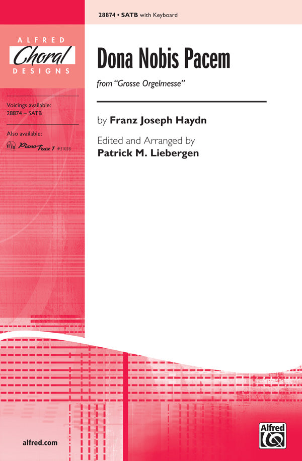 Dona Nobis Pacem (from <i>Grosse Orgelmesse</i>) Cover Image