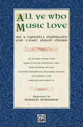 All Ye Who Music Love Cover Image